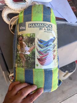 Hammock in a bag