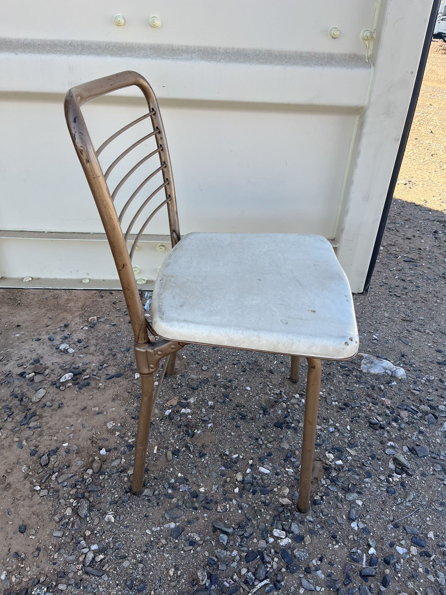Unique Vintage Chairs - Set of 2 - Antique Folding Chairs