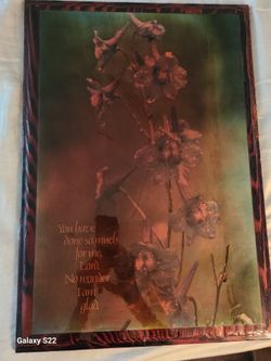 Wall Decor Plaque 23"x16"