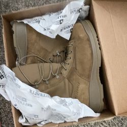 Military Boots, Work Boots Size 10.5 Steel Toe Boots