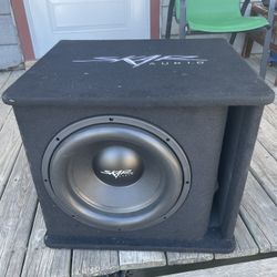 Skar SDR Series Single 15-Inch Dual 2-ohm Loaded Subwoofer Enclosure