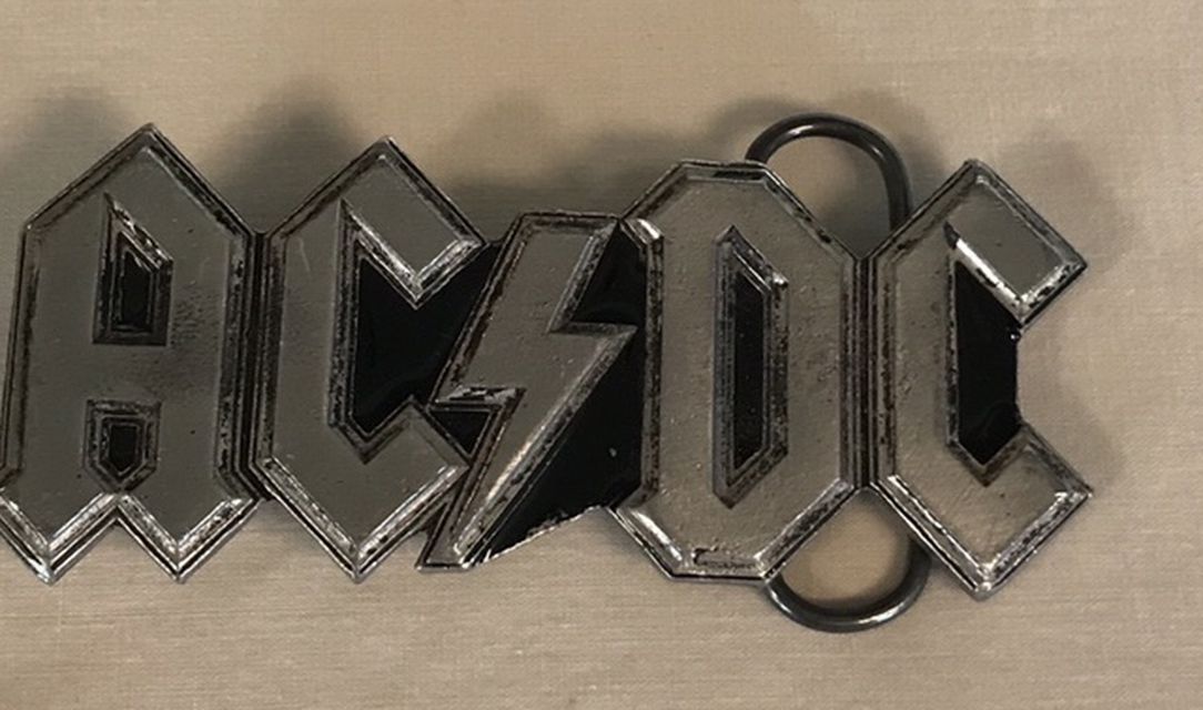 2004 AC/DC Belt Buckle