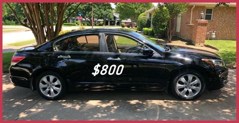 🔑🔥URGENT $8OO Very nice 2OO9🔑 Honda Accord Sedan V6 EX-L