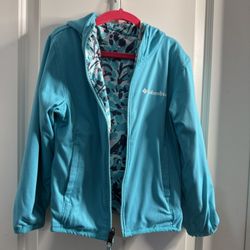 Little kids lightweight Columbia Reversible Jacket 