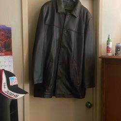 Like New leather Jacket XL Mans