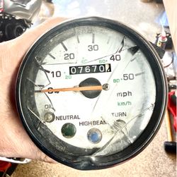 Yamaha YSR 50 Spadometer
