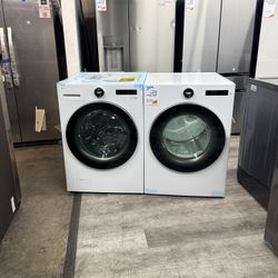 🔥LG 5.0 CUBIC FT. AI WASHER AND GAS DRYER LAUNDRY PAIR🔥