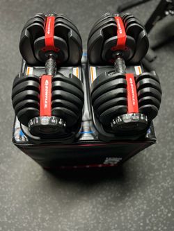 Bowflex dumbbells