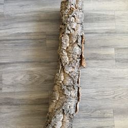 Extra Large Natural Cork Bark Round 3 Feet Long
