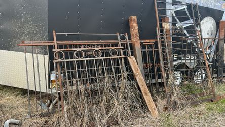 Iron Fence Panels