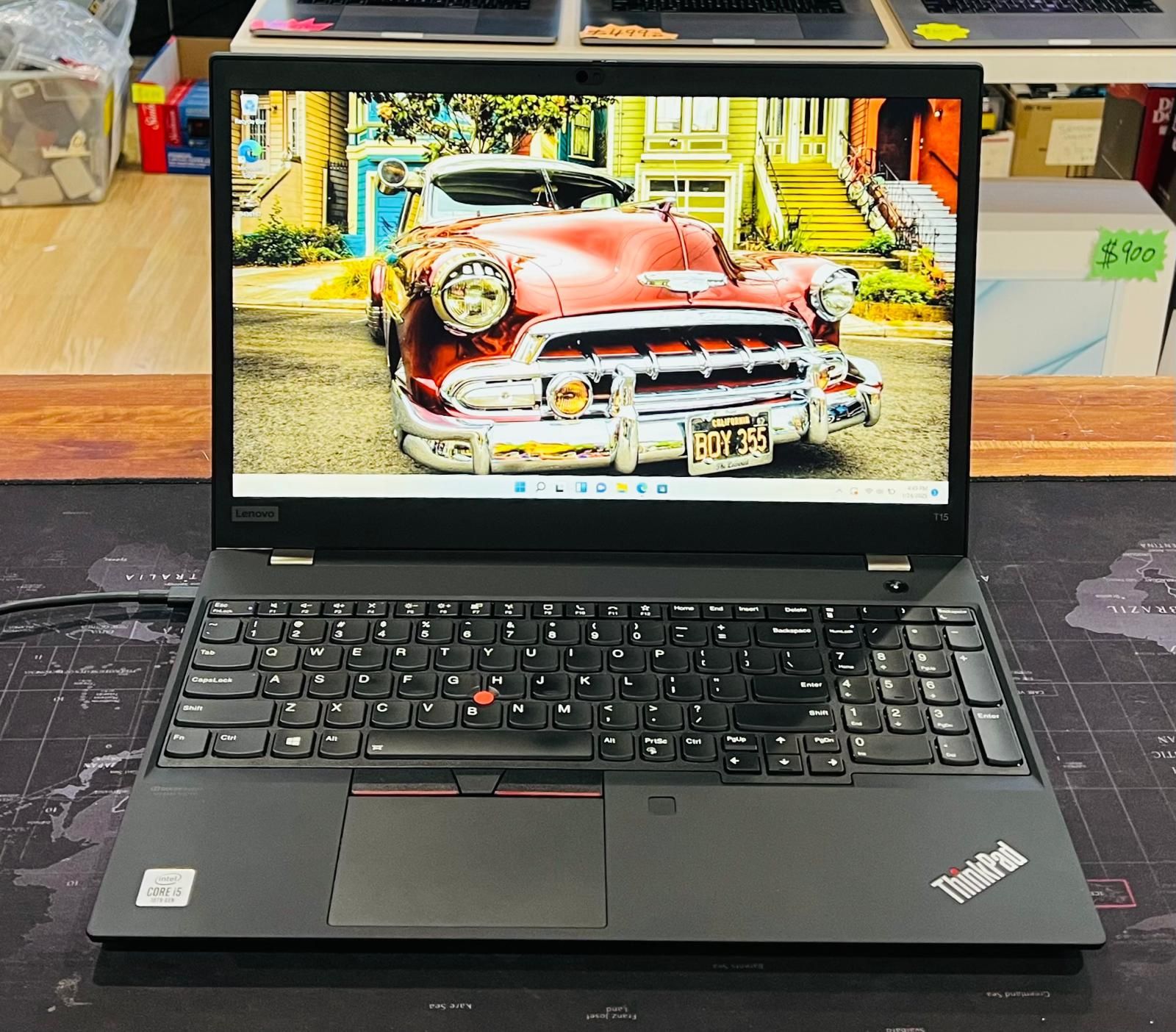 Lenovo ThinkPad T15 15” TouchScreen i5-10210u 2.11Ghz 16GB RAM 256GB SSD Windows 11 Pro