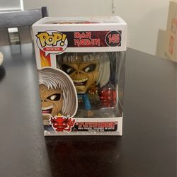 Funko Pop Eddie “the Number Of The Beast”