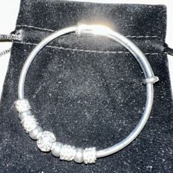 Silver Bangle Bracelet