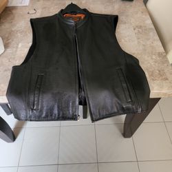 Leather Vest