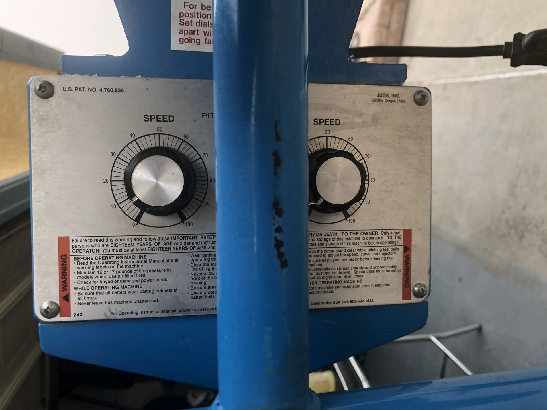 Juggs Pitching Machine