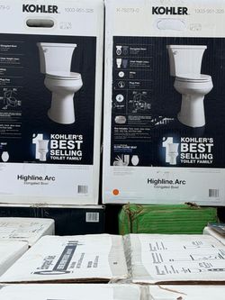 NEW Kohler Highline Arc Elongated Bowl Chair Height White