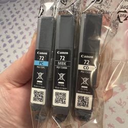 Canon Pixma Pro 10 Refillable Ink Tanks in colors PC, MBK, and CO