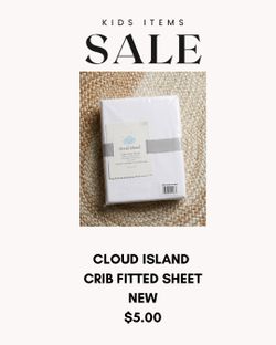 CRIB FITTED SHEETS