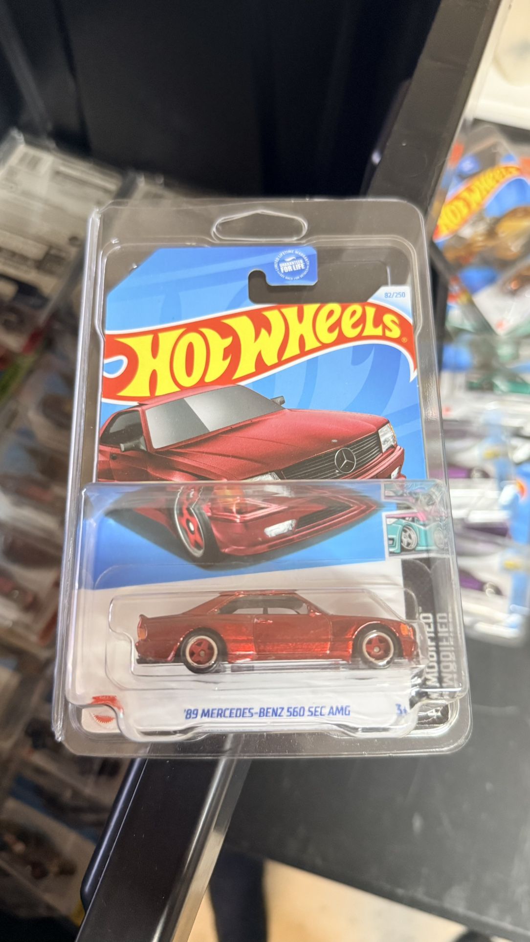 Hot Wheel Super Treasure Hunt 89 Mercedes Benz 560