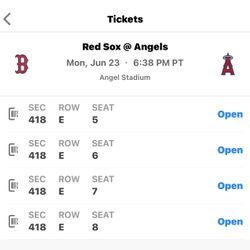 Angels Tickets 
