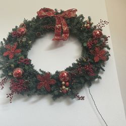 VERY large light up Christmas reef