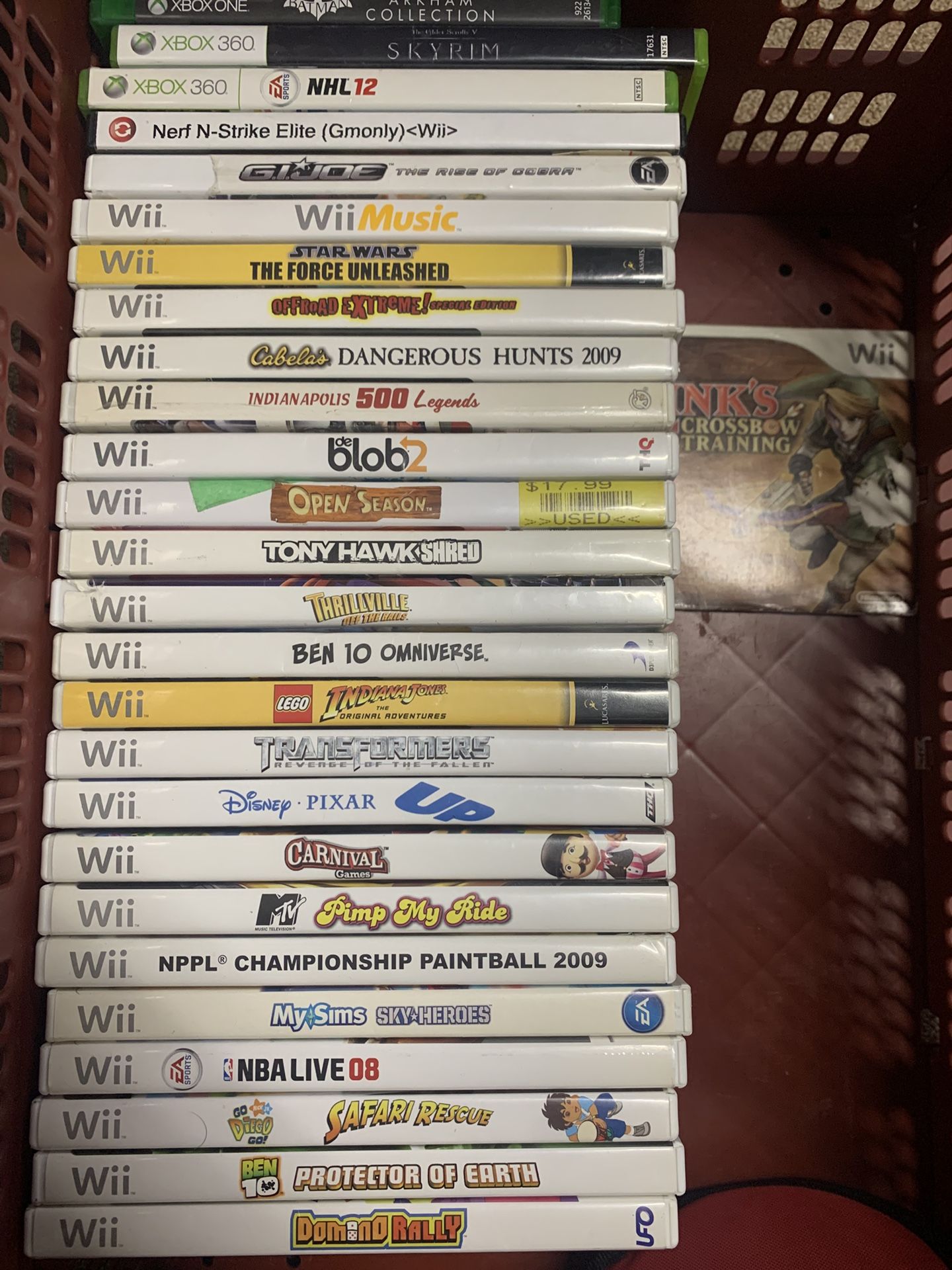 Wii, Xbox One, Xbox 360 Games