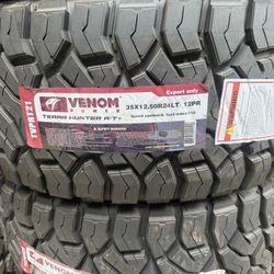 35X112.50R24 TIRE VENOM TERRA HUNTER R/T 12PLY