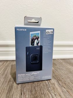 Fujifilm instax mini LiPlay+ Instant Camera Midnight Blue