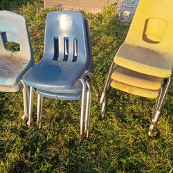 8 Chairs $10.00 takes them all.. just need to get hosed down