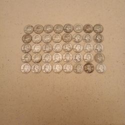 Flash sale! Roll Of 40-90% Silver Quarters $500