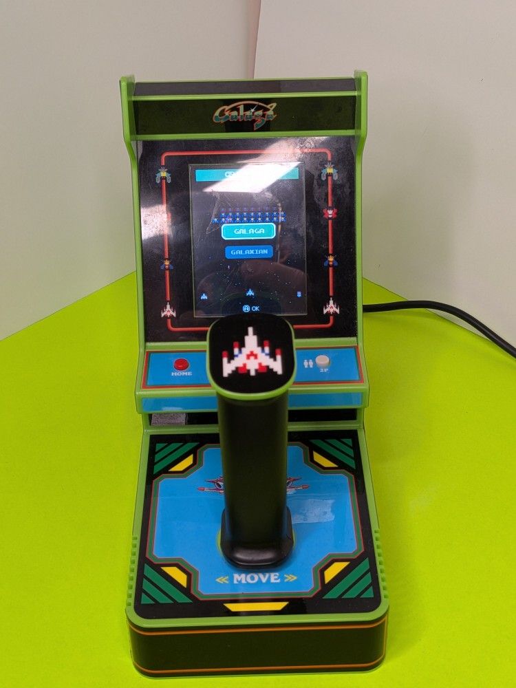 My Arcade Galaga Joystick Player 2in1 Galaga/Galaxian Video Games Machine 3.2"