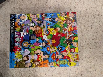 DC Superheroes 1500 Piece Puzzle 