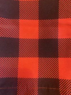 Buffalo Plaid Fabric Curtains