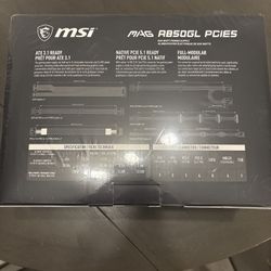 Brand New MSI MAG A850GL PCIe5 850W Power Supply – ATX 3.1 / PCIe 5.1