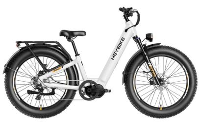 Heybike alpha 26 inch fat tire mid drive electric bicycle