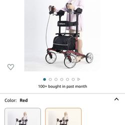 Brand New Upright Heavy Duty Walker By Oasis Space 