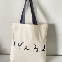 Yoga Tote Bag Canvas 