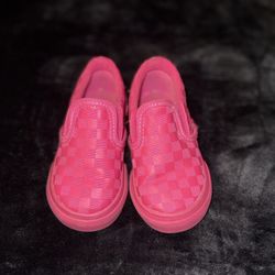 Toddler Pink Vans 