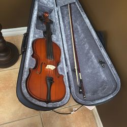Violin Fecit anno domini 20 Violin Comes With Music Stand And Case 