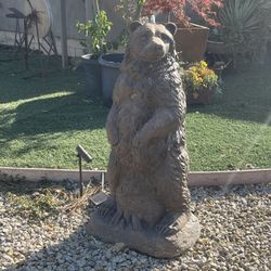 Bear Yard Statue 