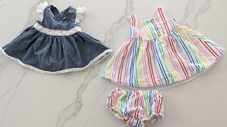 Adorable New Baby Girls Dress Lot Size NB 0/3 Months
