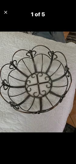 HEAVY DUTY WIRED FRUIT BOWL/BASKET