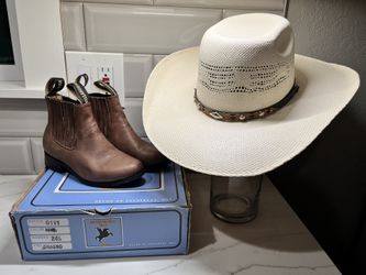 Kids Boots and Hat