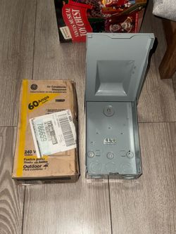 60 Amp 240-Volt Fused AC Disconnect