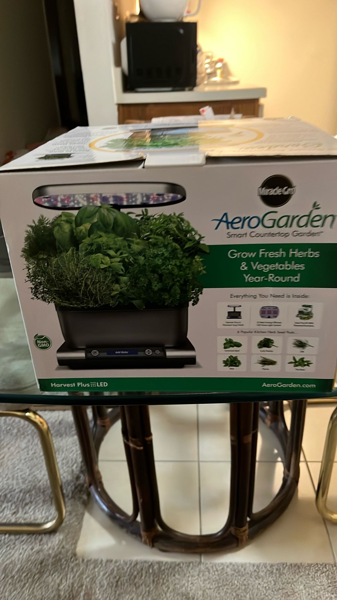 Miracle Gro Aero Garden $75. Condition: New Brand: Miracle Gro Type Aero Garden 