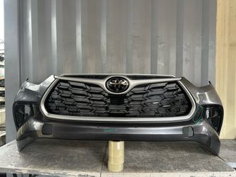 2020 - 2023 TOYOTA HIGHLANDER FRONT BUMPER COVER W/GRILLE OEM 52119-0E400
