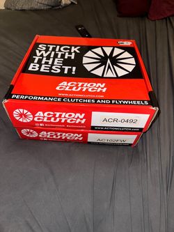 Action clutch stage 4 6 puck lightweight flywheel
