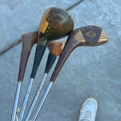 Wooden Golf Clubs 
