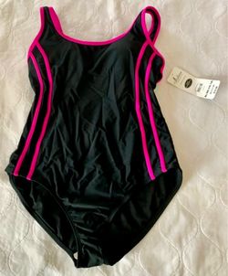 NEW Catalina Black One-Piece XL Swimsuit