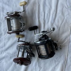 3 Fishing,trolling Fishing Reels